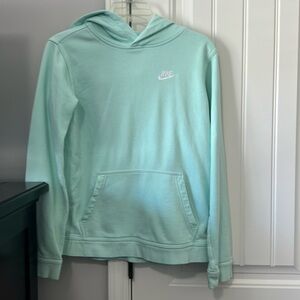 Nike mint green Hoodie. YXL.